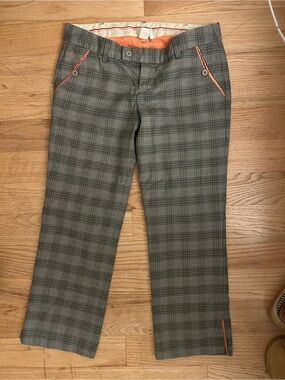 Vintage Abercrombie & Fitch Plaid Capris